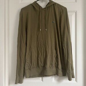 Men's Lacoste Long Sleeve Hooded Shirt